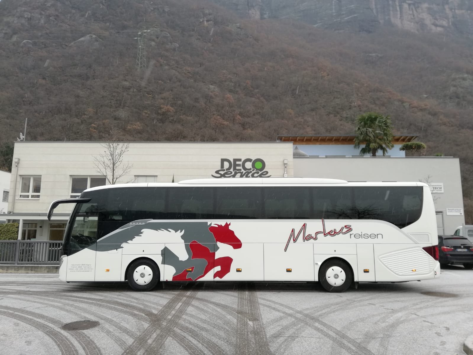 LKW- und Busbeschriftungen Südtirol - Deco Service